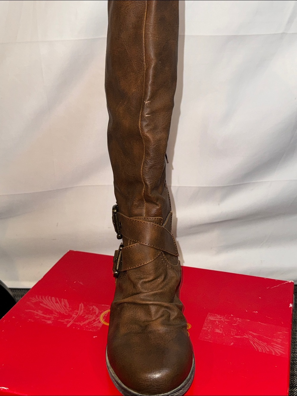Carlos Santana Brown Leather Boots - Picture 10 of 11